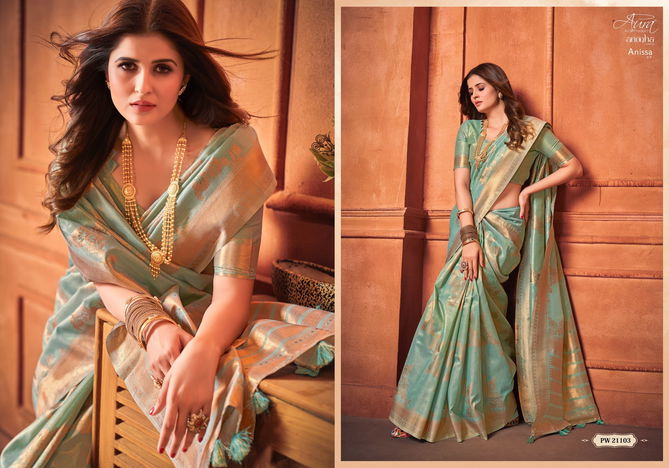 Aura Anoqha Vastra Fancy Festive Wear Wholesale Designer Sarees